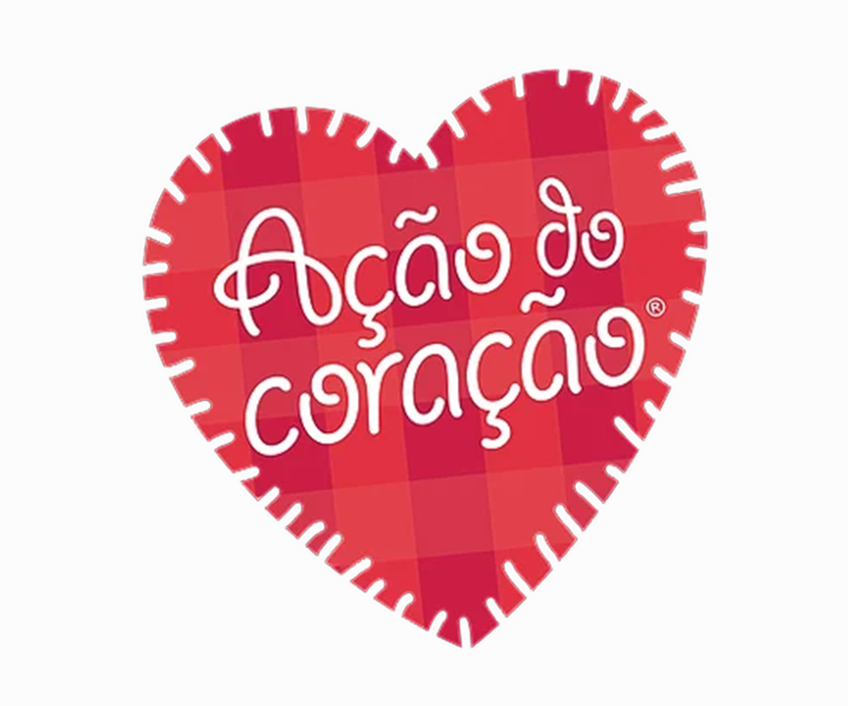 Logomarca da Ação do Coração, movimento inter-religioso pela cidadania