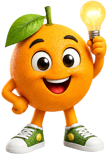 Mascote Laranja Lima